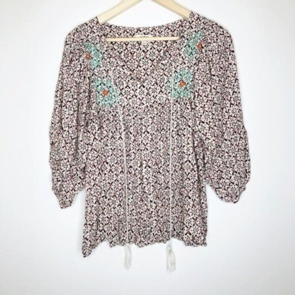 Umgee Tops - UMGEE Floral Printed Blouse